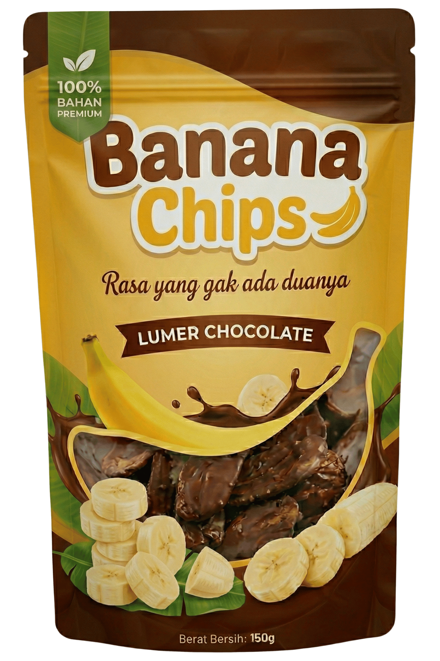Kemasan Banana Chips Premium